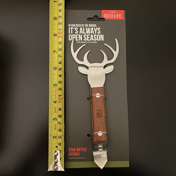 Foster & Rye Stag Bottle Opener - Picture 7 of 7